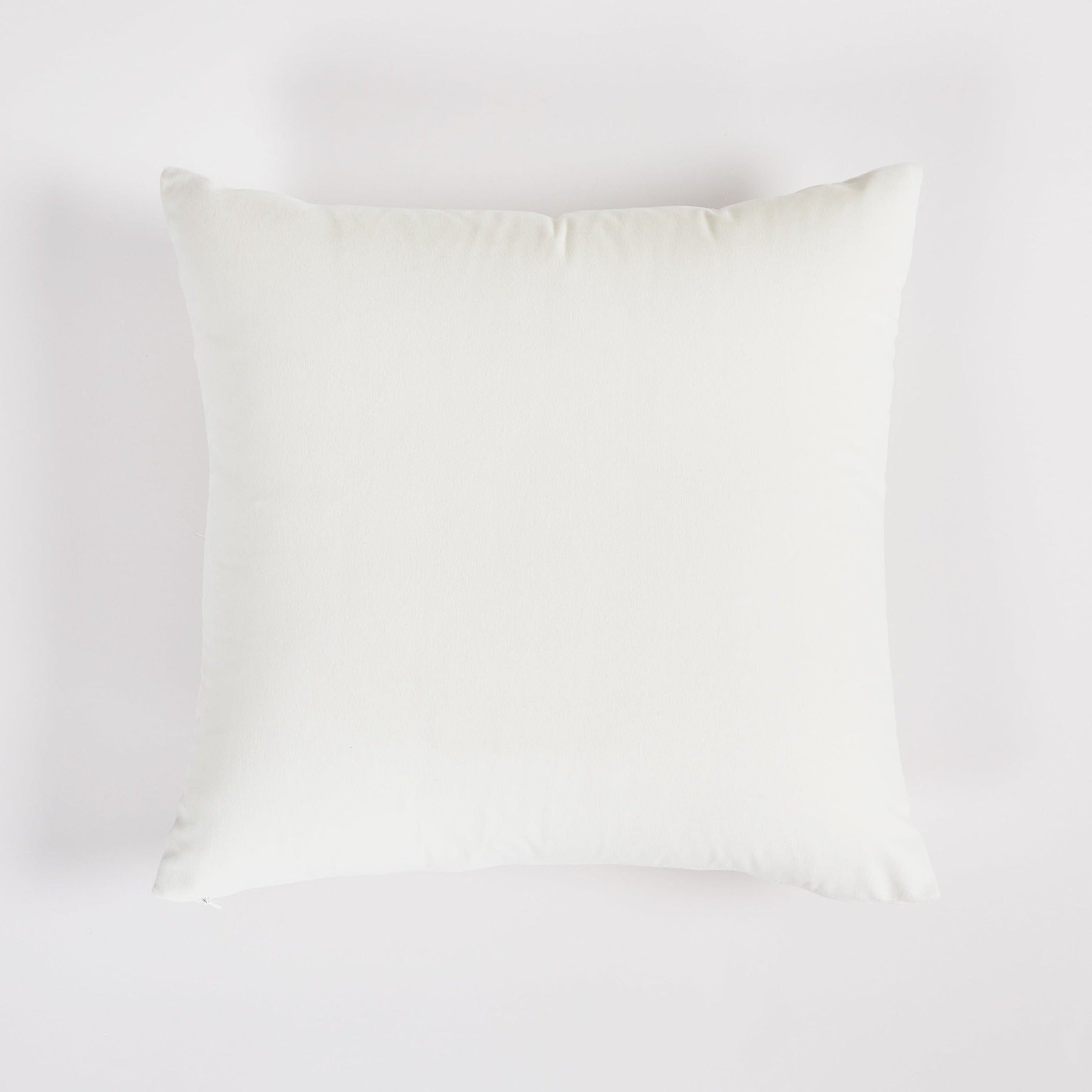 White Velvet Throw Pillow Cover