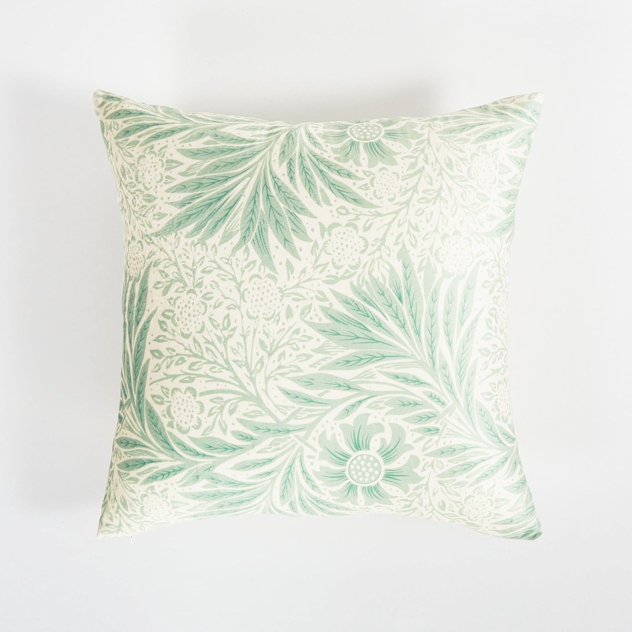 Floral Sage Throw Pillow 18&quot;