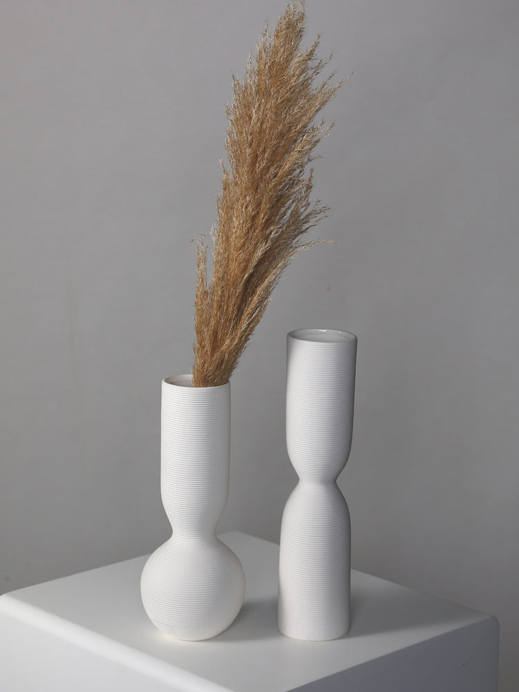 Ridged Vase III